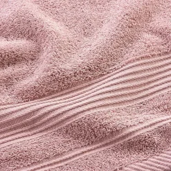 Douceur D'Intérieur Serviette de Toilette 50x90 cm 100% Coton Rose* Serviette De Toilette