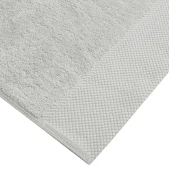 Sensei Maison Serviette de toilette Zéro Twist 560 g/m² Gris Perle 50x100 cm SENSOFT* Serviette De Toilette