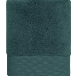 Sensei Maison Serviette de toilette Zéro Twist 560 g/m² Petrol 50x100 cm SENSOFT* Serviette De Toilette