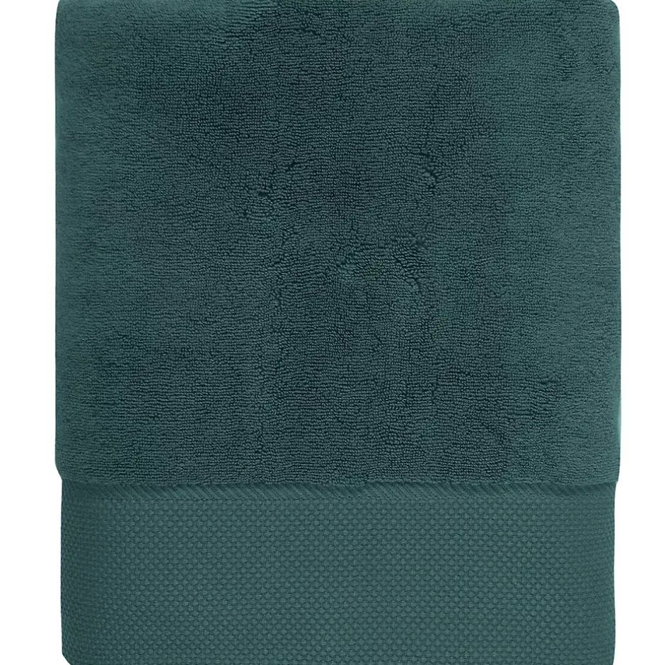 Sensei Maison Serviette de toilette Zéro Twist 560 g/m² Petrol 50x100 cm SENSOFT* Serviette De Toilette