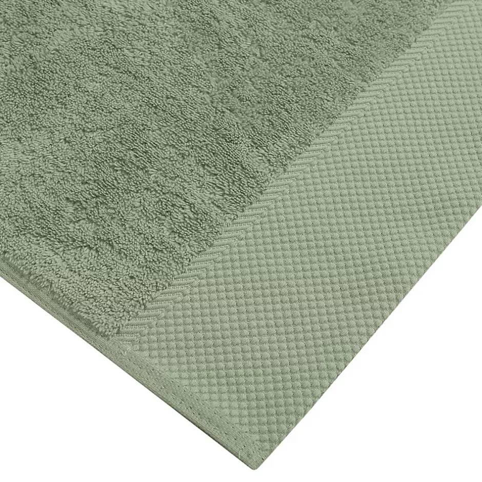 Sensei Maison Serviette de toilette Zéro Twist 560 g/m² Sauge 50x100 cm SENSOFT* Serviette De Toilette