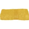 Atmosphera Créateur D'Intérieur Serviette invité Essentiel - coton 450 gr/m² - jaune moutarde 30x50 cm - Atmosphera* Serviette De Toilette