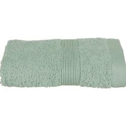 Atmosphera Créateur D'Intérieur Serviette invité Essentiel - coton 450 gr/m² - vert céladon 30x50 cm - Atmosphera