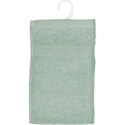 Atmosphera Créateur D'Intérieur Serviette invité Essentiel - coton 450 gr/m² - vert céladon 30x50 cm - Atmosphera