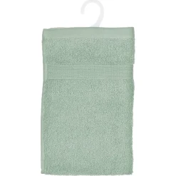 Atmosphera Créateur D'Intérieur Serviette invité Essentiel - coton 450 gr/m² - vert céladon 30x50 cm - Atmosphera