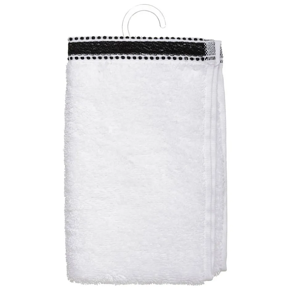 Atmosphera Créateur D'Intérieur Serviette invité Joia - coton 550 gr/m² - blanc 30x50 cm - Atmosphera* Serviette De Toilette