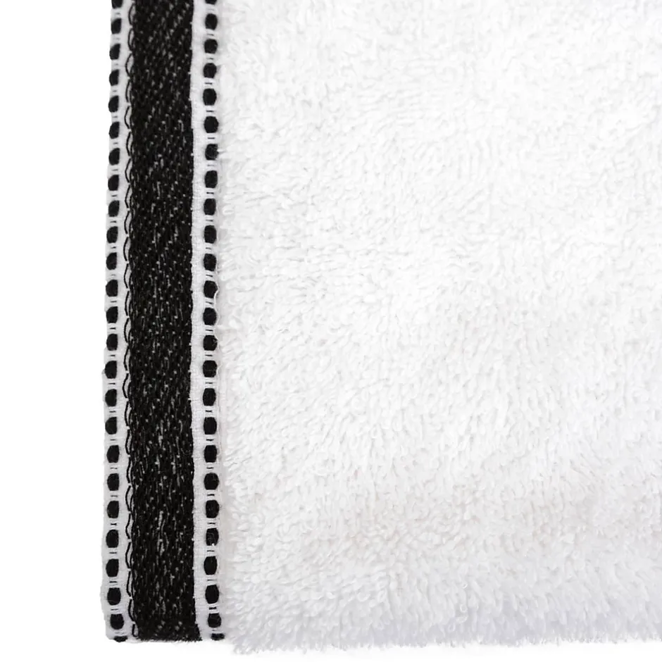 Atmosphera Créateur D'Intérieur Serviette invité Joia - coton 550 gr/m² - blanc 30x50 cm - Atmosphera* Serviette De Toilette
