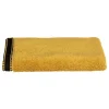 Atmosphera Créateur D'Intérieur Serviette invité Joia - coton 550 gr/m² - jaune moutarde 30x50 cm - Atmosphera* Serviette De Toilette
