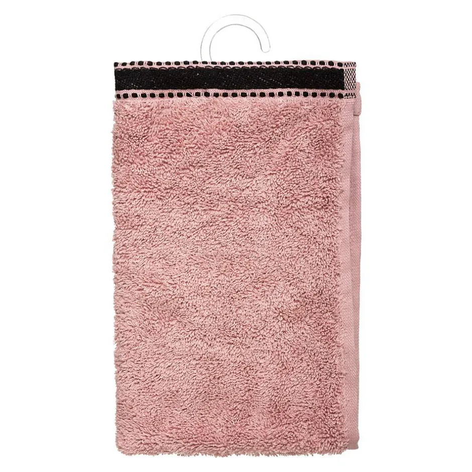 Atmosphera Créateur D'Intérieur Serviette invité Joia - coton 550 gr/m² - rose 30x50 cm - Atmosphera