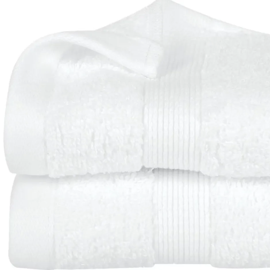 Eden Serviette ou drap de bain 100 x 150 cm Couleur moderne blanc