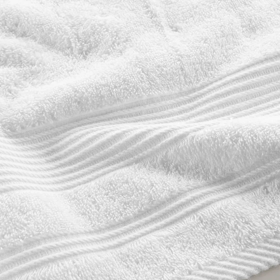 Eden Serviette ou drap de douche 70 x 130 cm Tendresse blanc* Serviette De Toilette