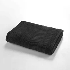 Eden Serviette ou drap de douche 70 x 130 cm Tendresse noir* Serviette De Toilette