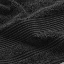 Eden Serviette ou drap de douche 70 x 130 cm Tendresse noir* Serviette De Toilette