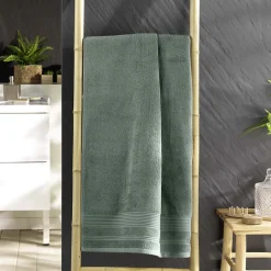 Eden Serviette ou drap de douche 70 x 130 cm Tendresse vert cèdre* Serviette De Toilette