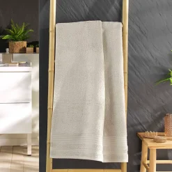 Eden Serviette ou drap de douche 70 x 130 cm Tendresse lin
