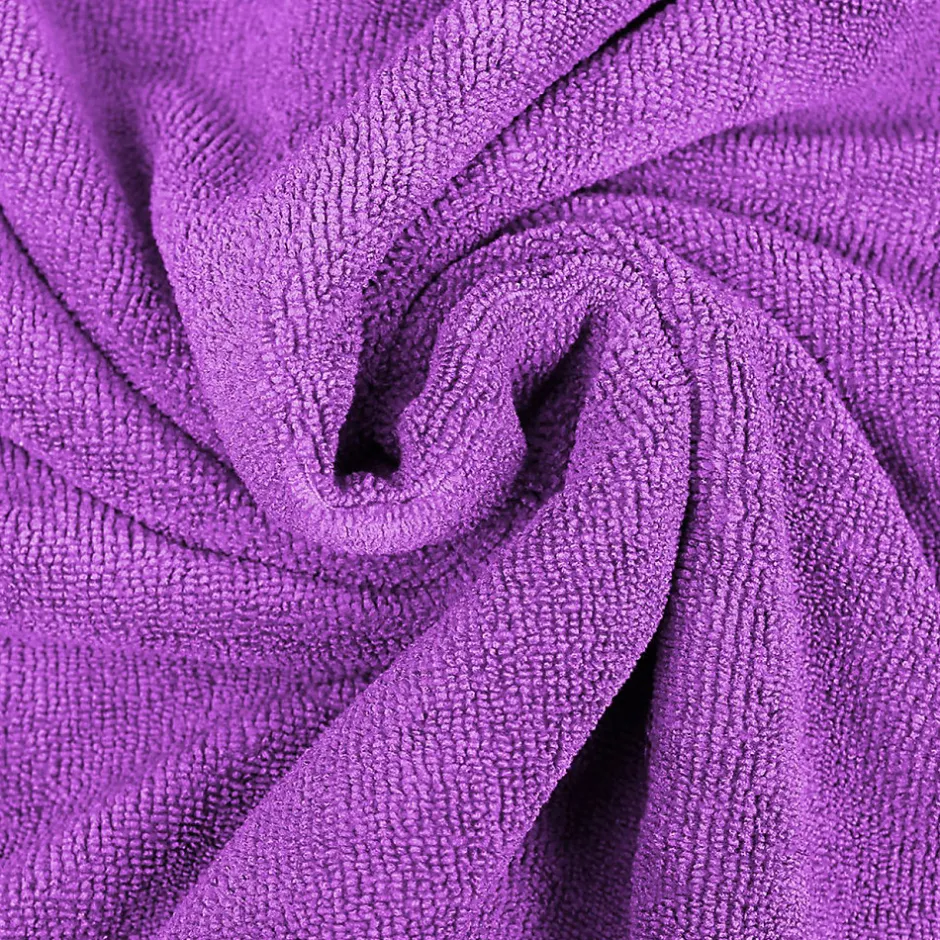 Vivezen Serviette poncho de bain ou de plage - Adulte - Violet -