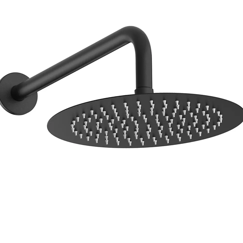 Lomazoo Set de douche encastré Telesto noir