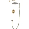 Lomazoo Set de douche encastré Solara doré* Colonne De Douche Encastrable