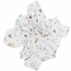 Sevira Kids Lot de 2 langes en bambou NATURA