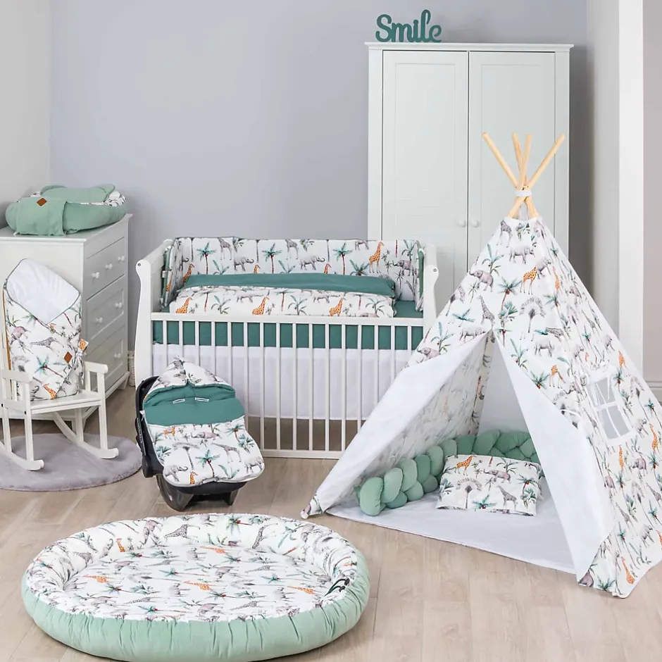 Sevira Kids Lot de 2 langes en bambou Safari* Serviette De Toilette