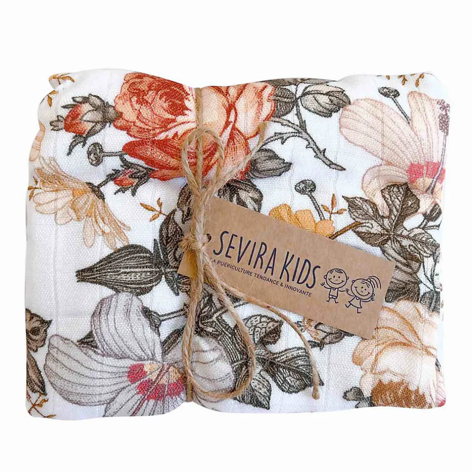 Sevira Kids Maxi lange couverture en viscose de bambou Neo Vintage