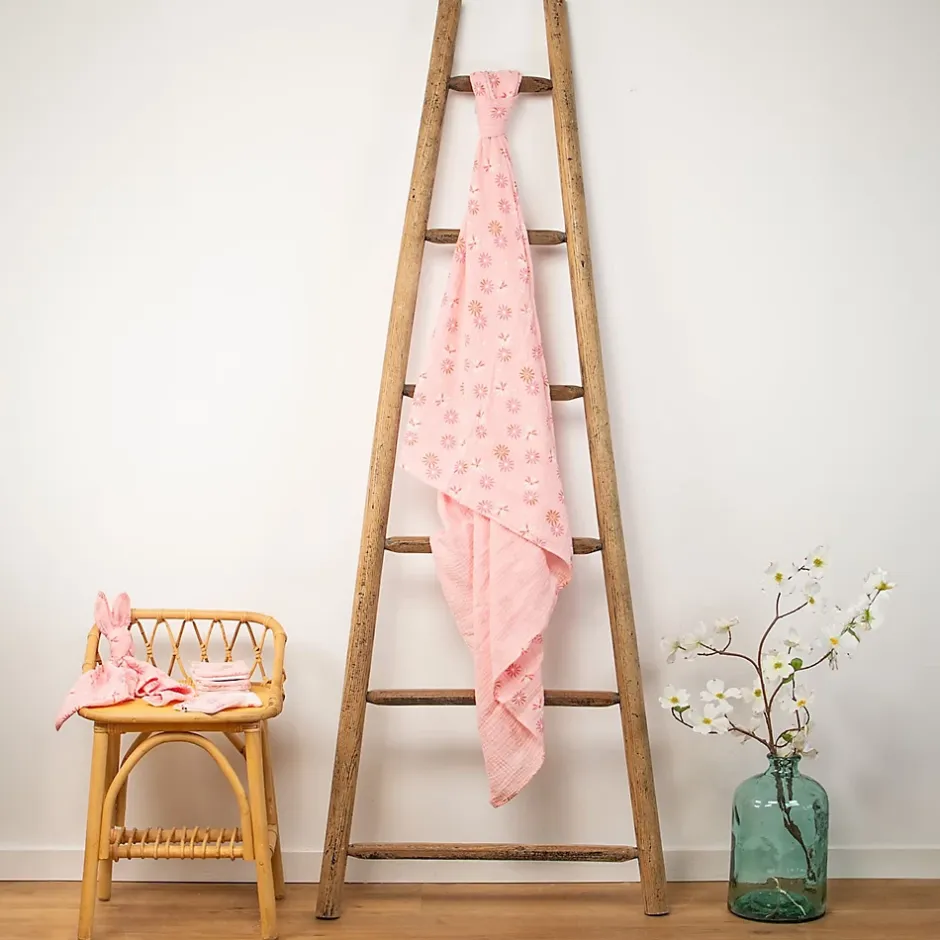 Sevira Kids Maxi lange en gaze de coton Rosella* Serviette De Toilette