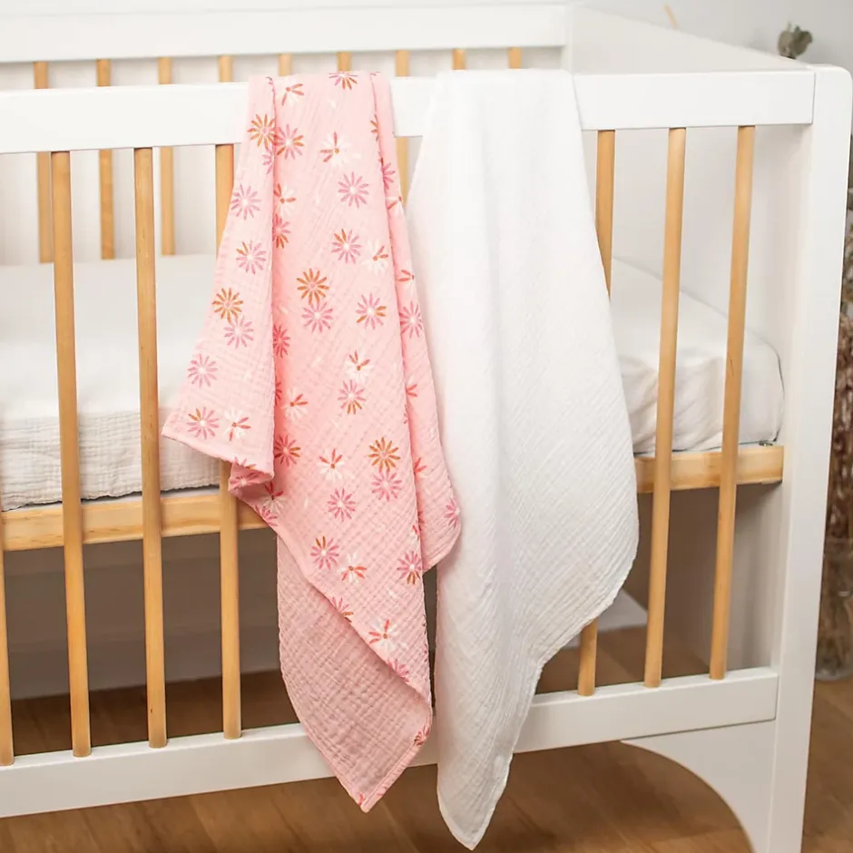 Sevira Kids Maxi lange en gaze de coton Rosella* Serviette De Toilette