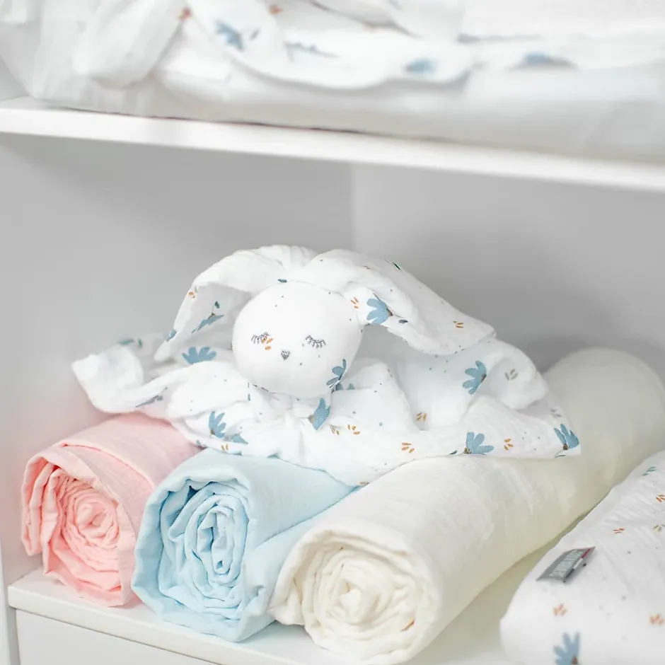 Sevira Kids Maxi lange en double gaze à carreaux* Serviette De Toilette