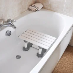Aidapt Siège de bain en plastique Medina - Hauteur 15 cm - Blanc
