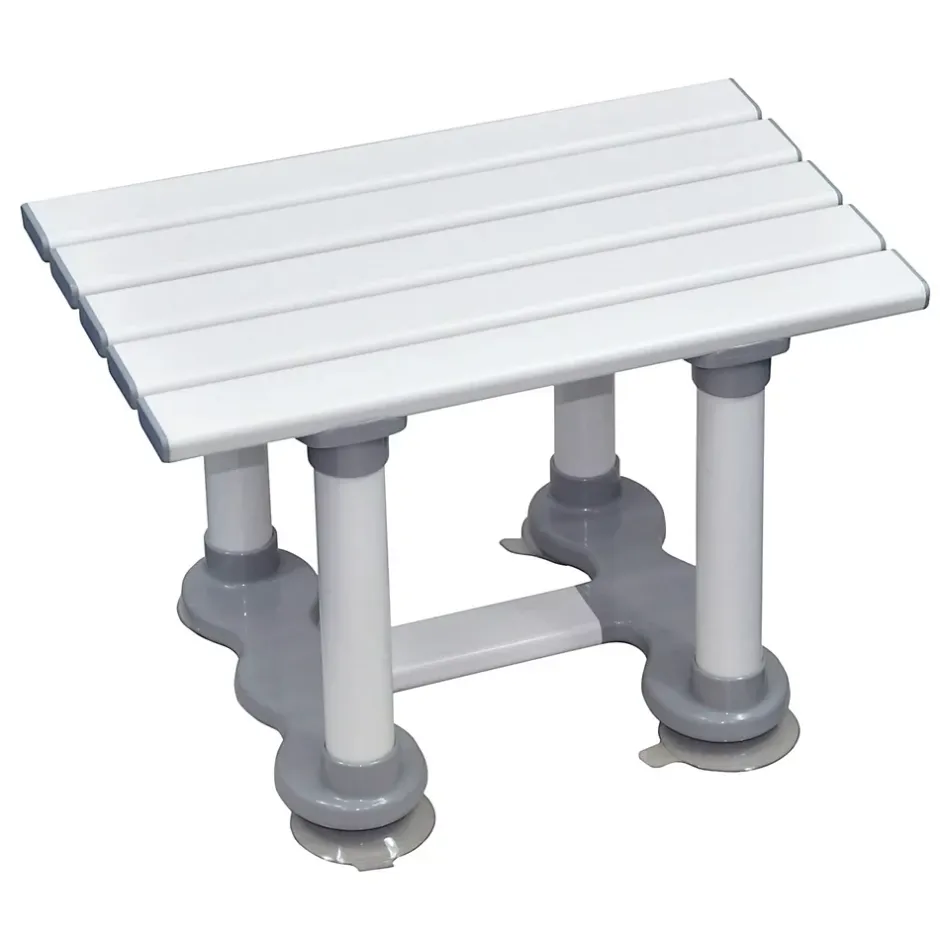 Aidapt Siège de bain en plastique - Hauteur 30 cm/ Taille 12" - Blanc