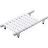 Godonnier siège de bain en aluminium blanche extensible de 484 à 640 mm