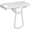 Pellet Siège de douche escamotable blanc - 360 x 580 x 500 mm - ASC* Siège De Douche