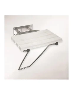 Bemeta Siège de douche escamotable HELP avec jambe de sécurité en acier