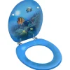 Helloshop26 Siège de toilette abattant WC avec