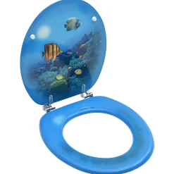 Helloshop26 Siège de toilette abattant WC avec