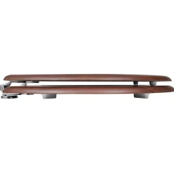 Helloshop26 Siège de toilette avec couvercle MDF mdf marron
