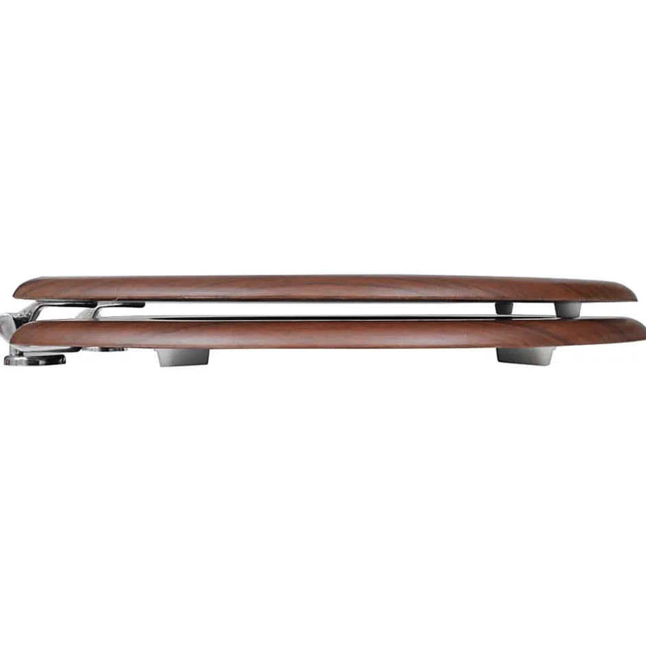 Helloshop26 Siège de toilette avec couvercle MDF mdf marron