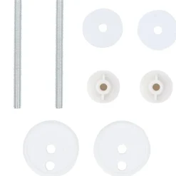 Helloshop26 Siège de toilette avec couvercle cuvette mdf