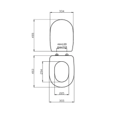 Kiamami Valentina Siège De Toilette Compatible Modèle Diana En Mdf Blanc* Abattant Wc