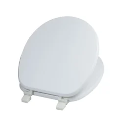 Kiamami Valentina Siège De Toilette Universel En Mdf Avec Charnières En Nylon* Abattant Wc