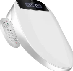 Nature Pro Siège Toilette Japonaise Complet, Abattant WC Japonais Lavant Séchant cuvette Japonaise Chauffante, Bidet Toilette WC eau chaude