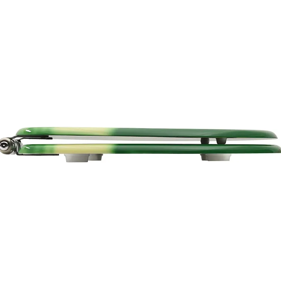 Helloshop26 Siège WC couvercle fermeture en douceur mdf vert
