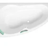Siko 160 x 95 cm Luiza baignoire d'angle orientation gauche en acrylique, sans pieds, blanc (LU1600L)* Baignoire D'Angle
