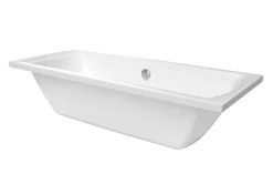 Siko 160x70 cm Cube Way Plus baignoire rectangulaire avec pieds, Acrylique, Gauche et Droite, Blanc (CUB1600PLUS-SET)* Baignoire Droite