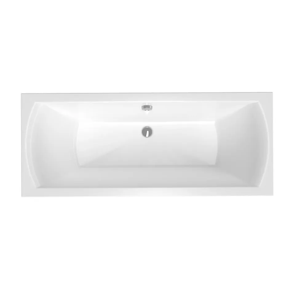 Siko 160x70 cm Ensemble baignoire universelle + Pare baignoire pivotant chrome + pieds (CUB1600PLUS-SETP1)