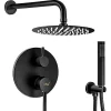 Silla Global Silla Élégant Colonne de Douche en Laiton Encastrée, Ensemble de Douche Mécanique, Noir mat* Colonne De Douche Encastrable