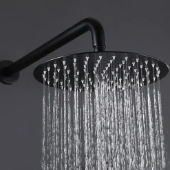 Silla Global Silla Élégant Colonne de Douche en Laiton Encastrée, Ensemble de Douche Mécanique, Noir mat* Colonne De Douche Encastrable