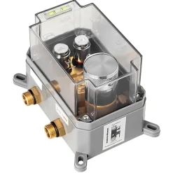 Silla Global Silla Élégant Colonne de Douche en Laiton Encastrée, Ensemble de Douche Thermostatique, Chrome