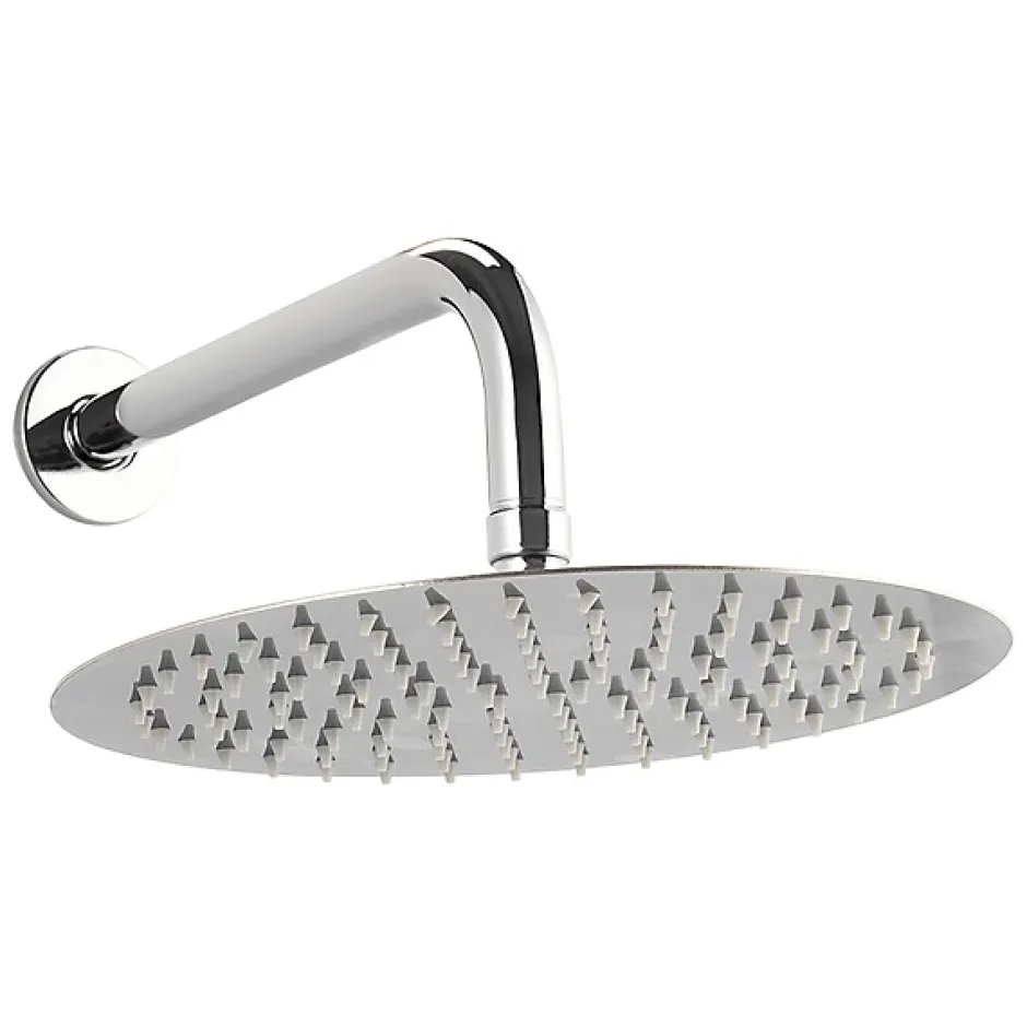 Silla Global Silla Élégant Colonne de Douche en Laiton Encastrée, Ensemble de Douche Thermostatique, Chrome