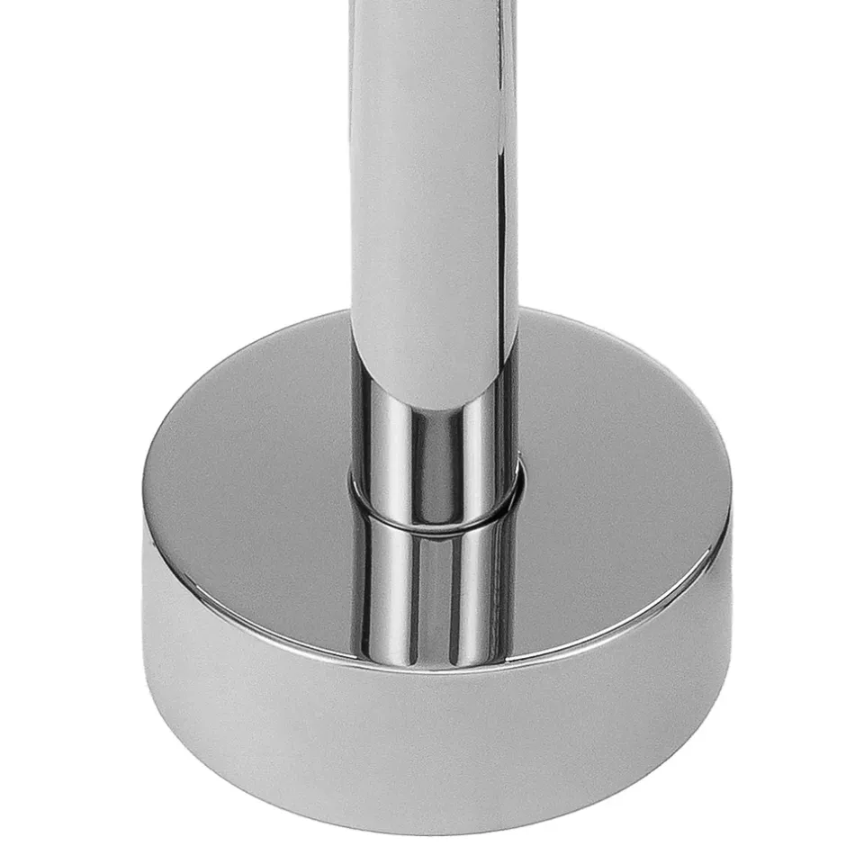 Silla Global Silla élégant Robinet de Baignoire sur pied avec inverseur et bec rotatif avec douchette et flexible, Chrome* Robinet De Baignoire